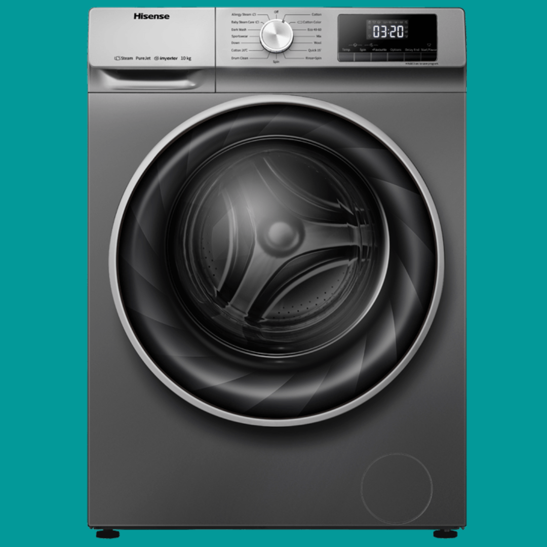 Hisense 8 Kg Front Load Washing Machine - WDBL8014V | AC GHAR